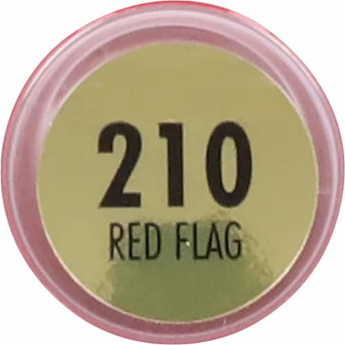 Milani Stay Put Longwear Liquid Lipstick - 210 Red Flag Perspective: bottom