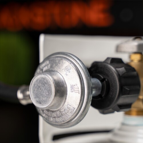 Blackstone® Propane Tank Adapter Hose with Regulator Perspective: bottom