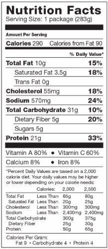 EatingWell Chicken & Wild Rice Stroganoff Frozen Meal Perspective: bottom