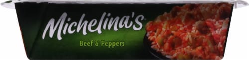 Michelina's® Beef & Peppers Frozen Meal Perspective: bottom