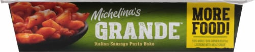 Michelina's Grande™ Italian Sausage Pasta Frozen Meal Perspective: bottom