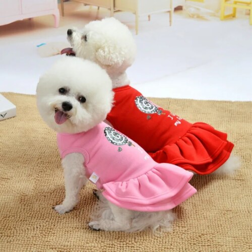 Dog clothes skirt Dog clothes skirt