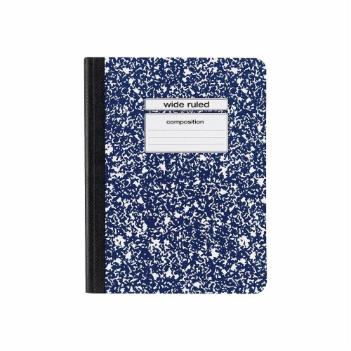 Staples Composition Notebook 7.5 x 9.75 Wide Ruled 80 Sheets Staples Composition Notebook 7.5 x 9.75 Wide Ruled 80 Sheets