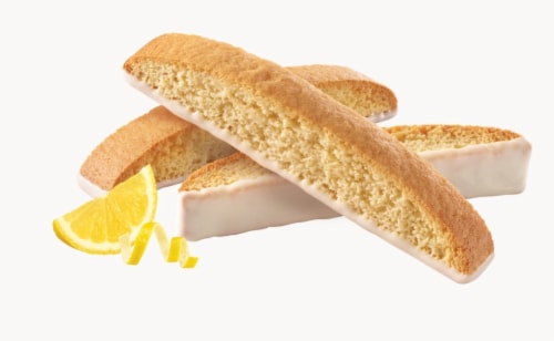Nonni's Limone Biscotti Cookies Perspective: bottom