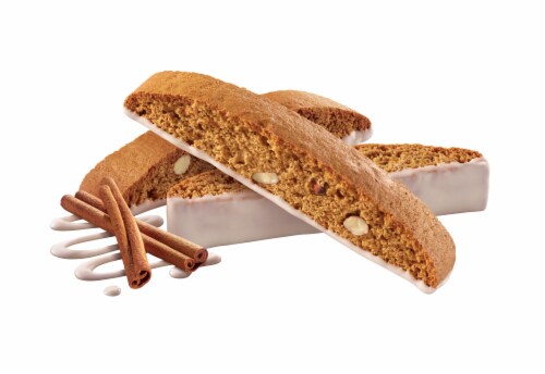 Nonni's Gingerbread Biscotti Cookies Perspective: bottom