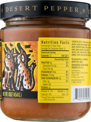 Desert Pepper Trading Company Medium Pinto Bean Dip Perspective: bottom