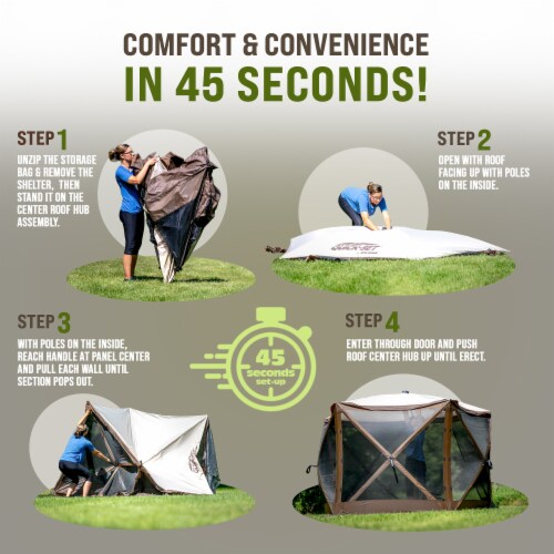 Clam tent hotsell