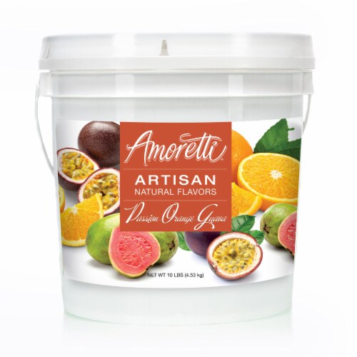 Amoretti Natural Passion-Orange-Guava Artisan Flavor Paste - 2.2 lbs Perspective: bottom