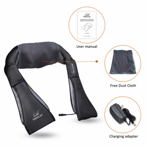 Cordless Neck and Back Massager - Shiatsu Neck and Shoulder Massager with Heat - 632NC Perspective: bottom