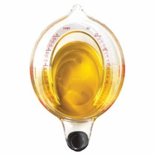 OXO Good Grips Angled Measuring Cup - Clear Perspective: bottom