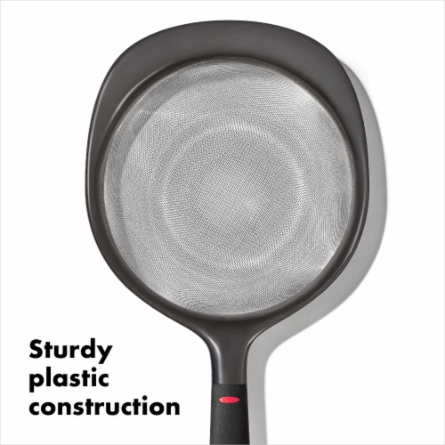 OXO Soft Works Strainer - Black Perspective: bottom