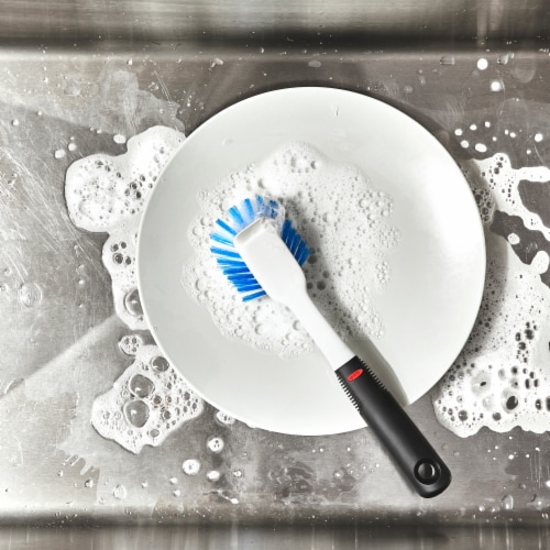 Softworks OXO Dish Brush - White/Black Perspective: bottom