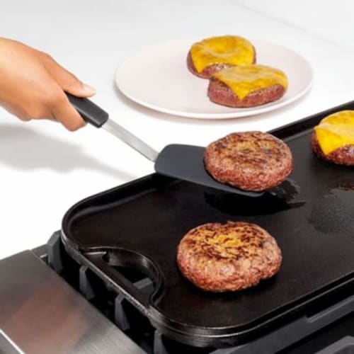 OXO Good Grips Small Silicone Flexible Turner - Black Perspective: bottom