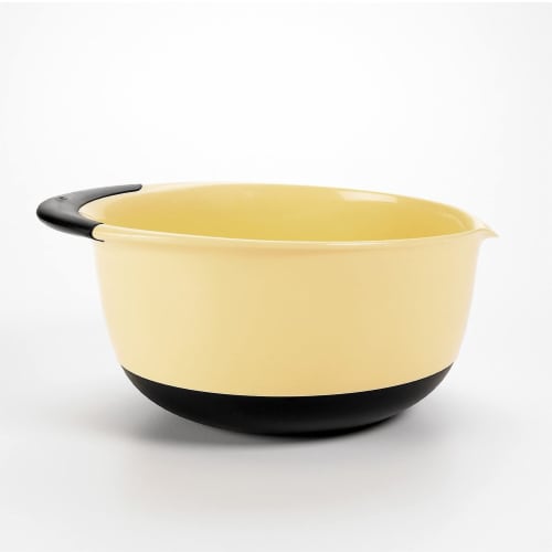 OXO Good Grips 3 Piece Nesting Mixing Bowl Set with Handles, Red, Green & Blue Perspective: bottom