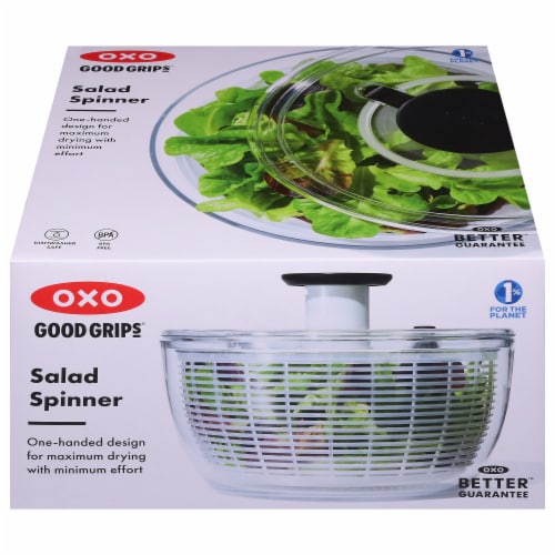 OXO Good Grips Salad Spinner - Clear Perspective: bottom