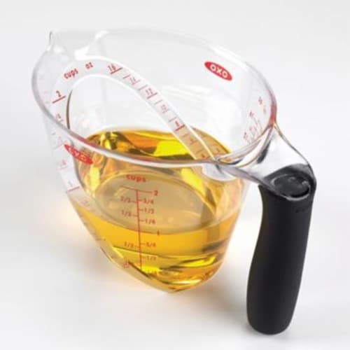 OXO Good Grips® Angled Measuring Cup - Clear Perspective: bottom