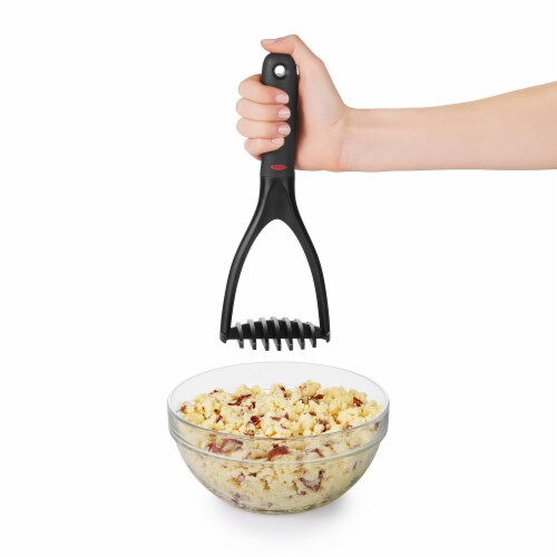 OXO Soft Works Potato Masher - Black Perspective: bottom