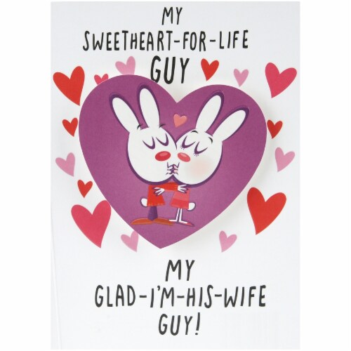 Valentine's Day Card #37: Hallmark Funny Valentine's Day Card for Husband (Great Guy Poem) Perspective: bottom