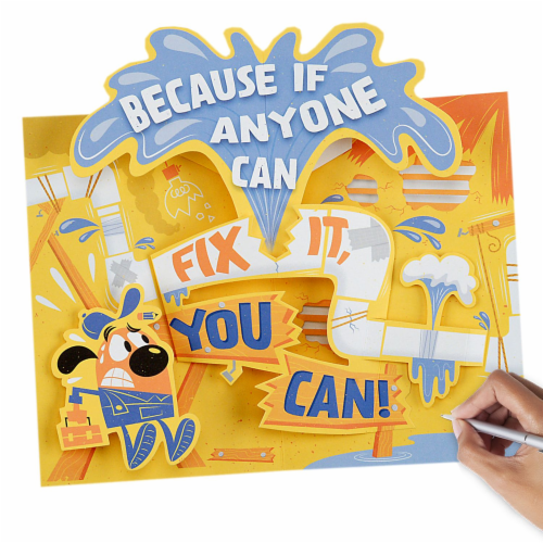 Father's Day Card #53: Hallmark Funny Handyman Fix It Perspective: bottom