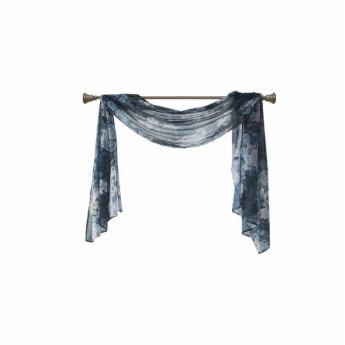Floral window scarf discount