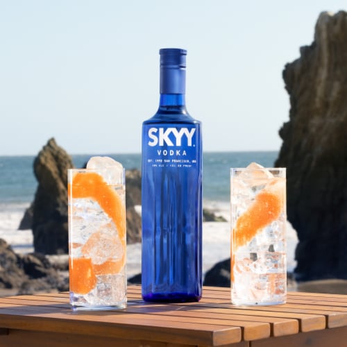 SKYY Vodka Perspective: bottom