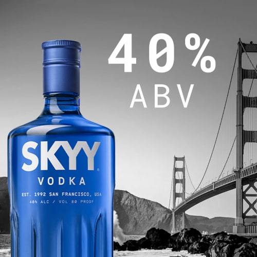 SKYY Vodka Perspective: bottom