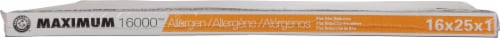 Arm and Hammer™ Maximum 16000™ Allergen Air Filter Perspective: bottom