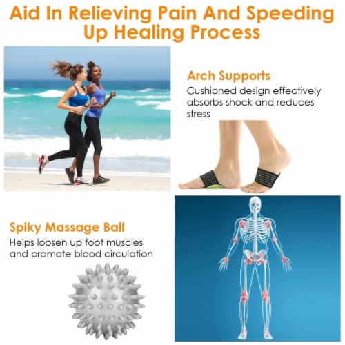 Plantar Fasciitis Night Splint Adjustable Foot Orthotic Brace Support Achilles Tendonitis Perspective: bottom