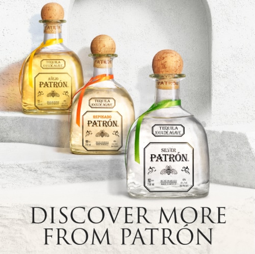 Patron Silver Tequila Perspective: bottom