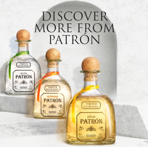 Patron Tequila Anejo Perspective: bottom