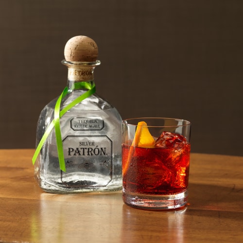 Patron Silver Tequila Perspective: bottom