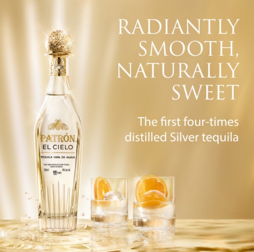 PATRÓN® EL CIELO Luxury Silver Tequila Perspective: bottom