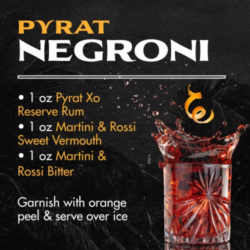 Pyrat Xo Reserve Aged Rum Perspective: bottom