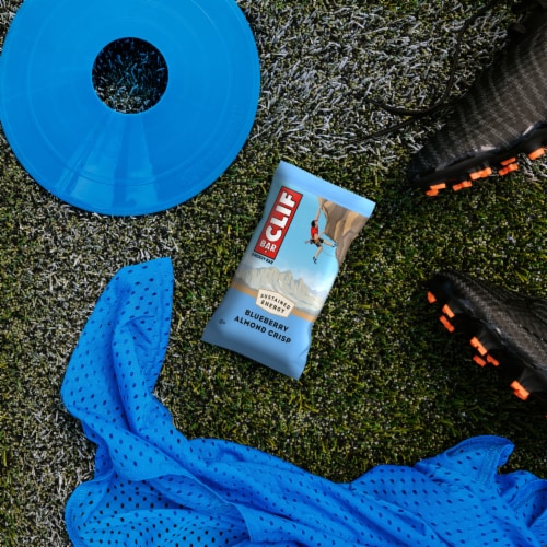 CLIF BAR Blueberry Almond Crisp Energy Protein Bars Perspective: bottom