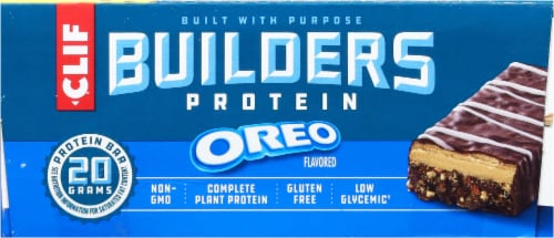 Clif Builders Oreo Protein Bars Perspective: bottom