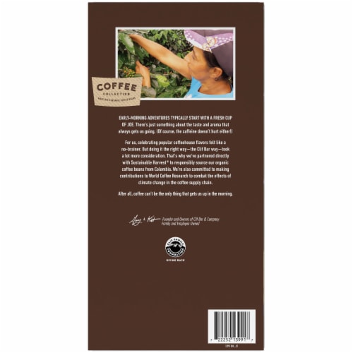 Clif Bar® Coffee Collection Dark Chocolate Mocha Energy Bars Perspective: bottom