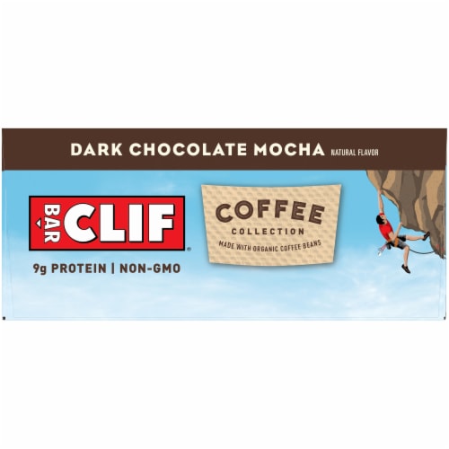 Clif Bar® Coffee Collection Dark Chocolate Mocha Energy Bars Perspective: bottom