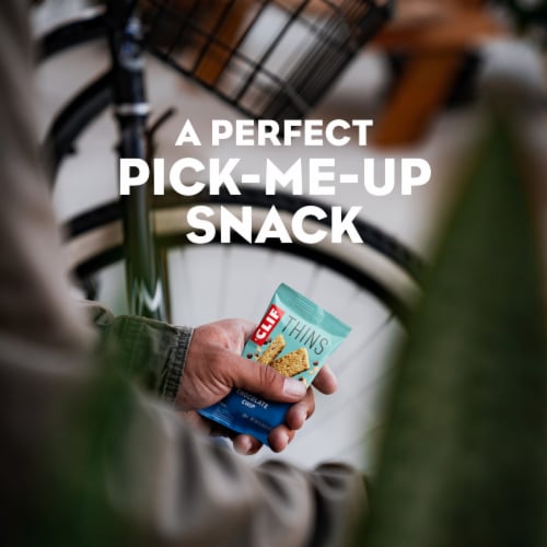 Clif Thins Chocolate Chip Crispy Snack Bars Perspective: bottom