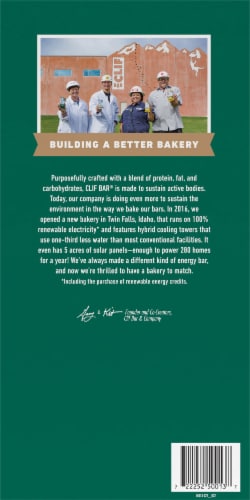 Clif Bar® Oatmeal Raisin Walnut Energy Bars Perspective: bottom