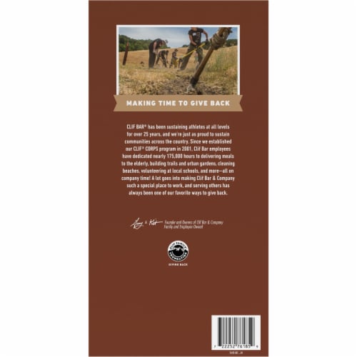 Clif Bar® Sweet & Salty Chocolate Chunk with Sea Salt Energy Bars Perspective: bottom
