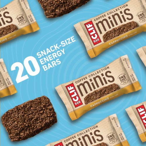 Clif Bar Coffee Collection Cappuccino Mini Energy Bars Perspective: bottom
