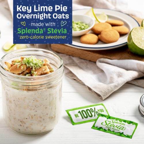 Splenda Stevia Zero Calorie Sweetener Packets Perspective: bottom