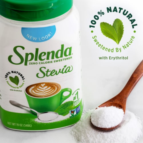 Splenda Stevia Zero Calorie Granulated Sweetener Perspective: bottom
