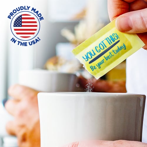 Splenda Zero Calorie Sweetener Packets Perspective: bottom