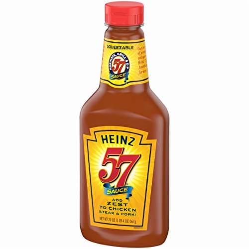 Heinz 57 Sauce 20 oz Bottle (Pack of 8) Perspective: bottom