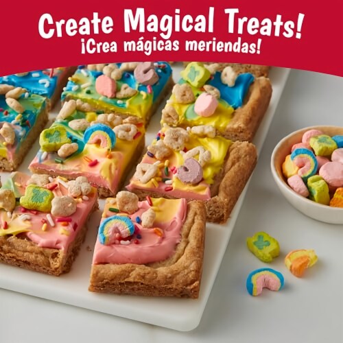 Lucky Charms Breakfast Cereal 18.6 oz (Pack of 2) Perspective: bottom