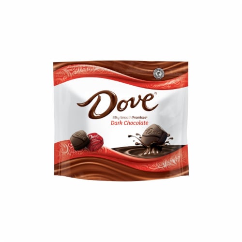 DOVE PROMISES Dark Chocolate Candy Bag, 8.46 oz (Pack of 14) Perspective: bottom