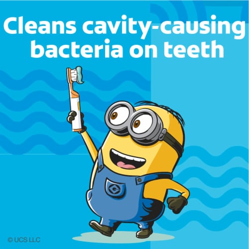 Colgate Kids Battery Powered Toothbrush, Minions (Pack of 14) Perspective: bottom