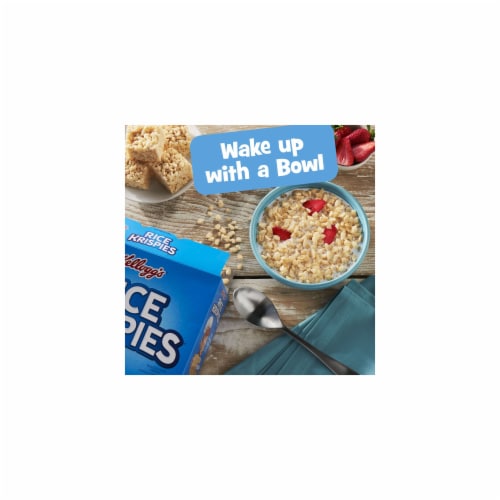 Kellogg's Rice Krispies Original Breakfast Cereal (Pack of 20) Perspective: bottom