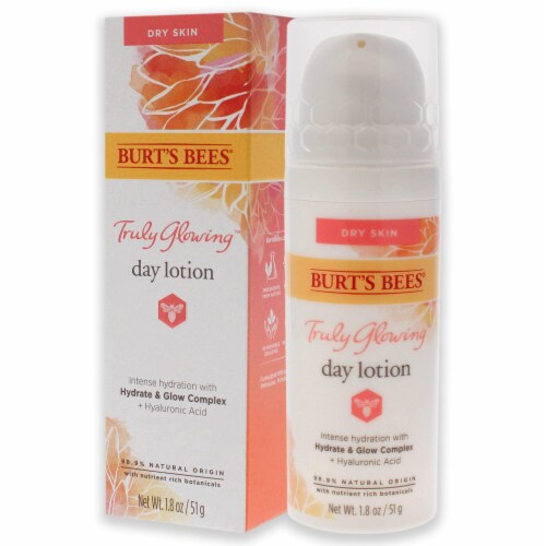 Burt S Bees Hydrating Day Lotion for Dry Skin 1.8 Fl Oz (Pack of 8) Perspective: bottom